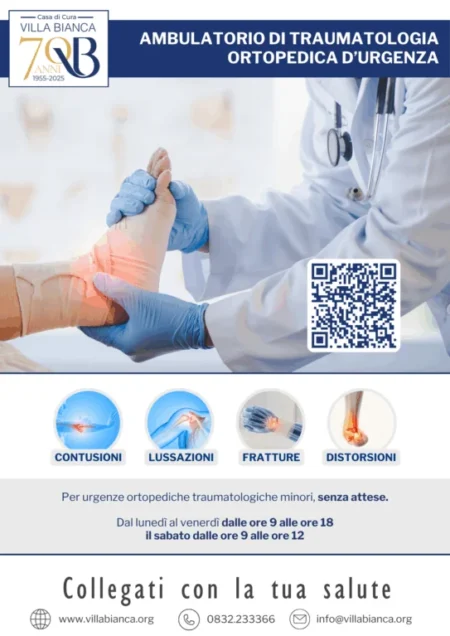 Ambulatorio di Traumatologia Ortopedica d’urgenza
