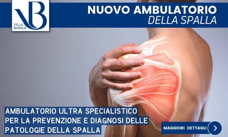 A Villa Bianca ancora una novit&agrave;: nasce l&rsquo;Ambulatorio Ultra Specialistico dedicato alla Spalla