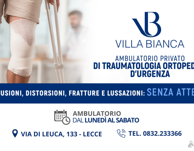 Ambulatorio di Traumatologia Ortopedica d&rsquo;urgenza