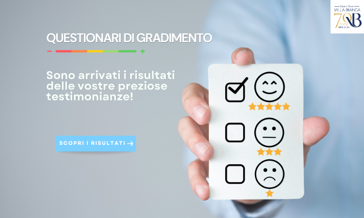 Questionari di gradimento: grazie per la vostra fiducia!