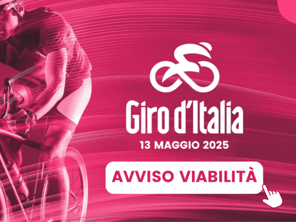 Avviso viabilità Giro d’Italia 2025
