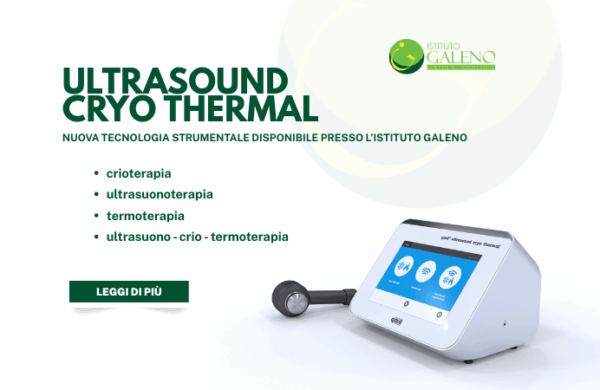 Nuova tecnologia strumentale: Ultrasound Cryo Thermal disponibile all’Istituto Galeno di Brindisi