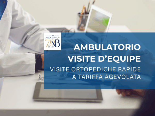 Visite d’Equipe: visite ortopediche rapide a tariffa agevolata