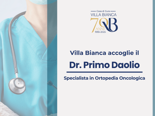 Villa Bianca dà il benvenuto al Dr. Primo Daolio