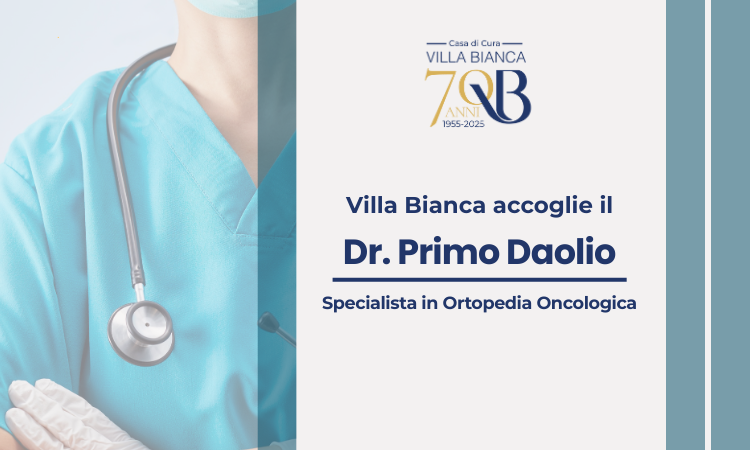 Villa Bianca dà il benvenuto al Dr. Primo Daolio