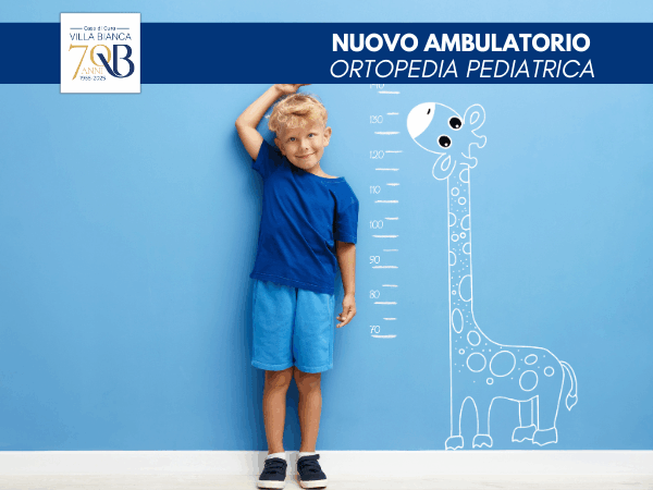 Ambulatorio di ortopedia pediatrica per la crescita dei più piccoli