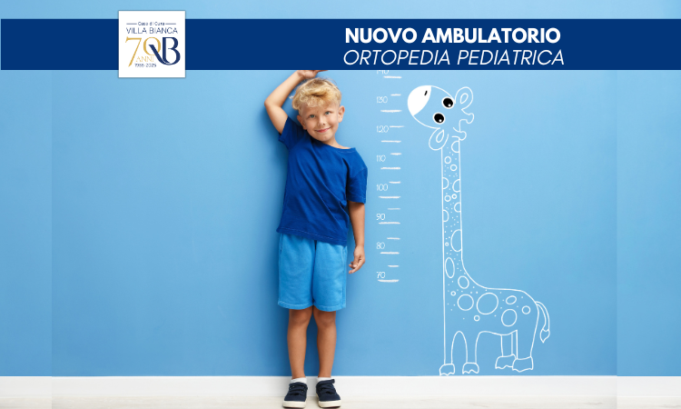 Ambulatorio di ortopedia pediatrica per la crescita dei più piccoli