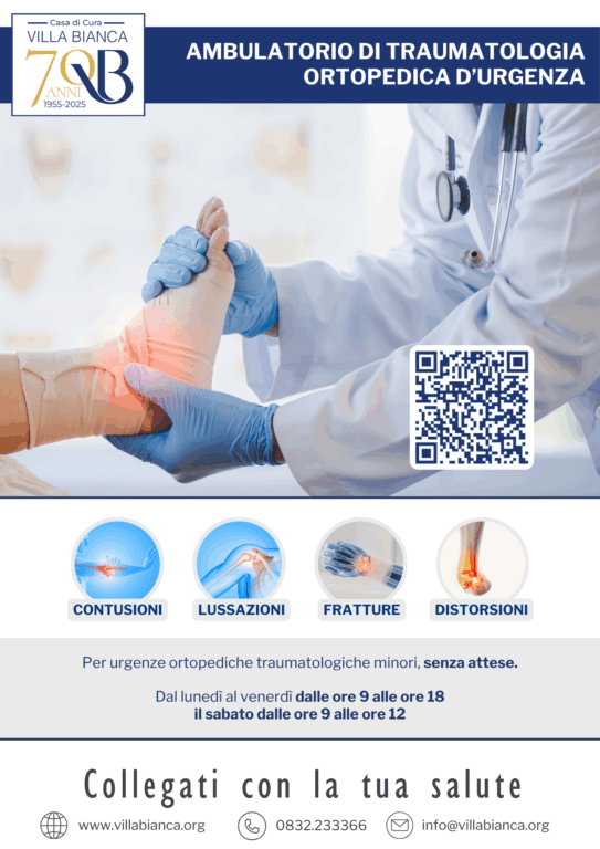 Ambulatorio di Traumatologia Ortopedica d'urgenza